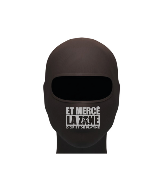 Cagoule noire Eh Merce La Zone + 1 perso