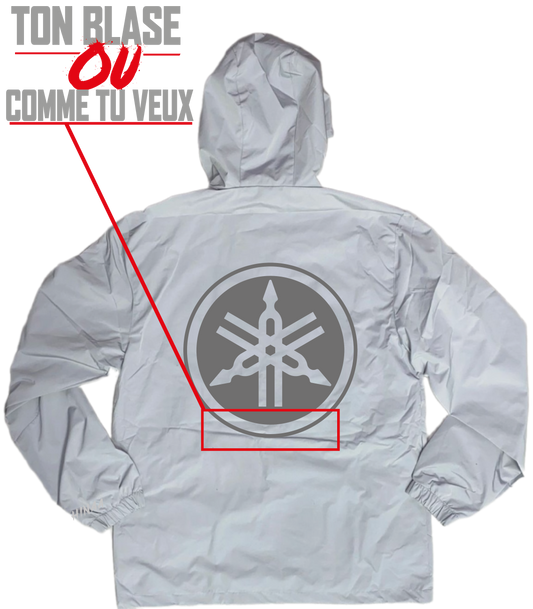 Veste Grise Yamaha X TON INSPI  ( 2 PERSO )